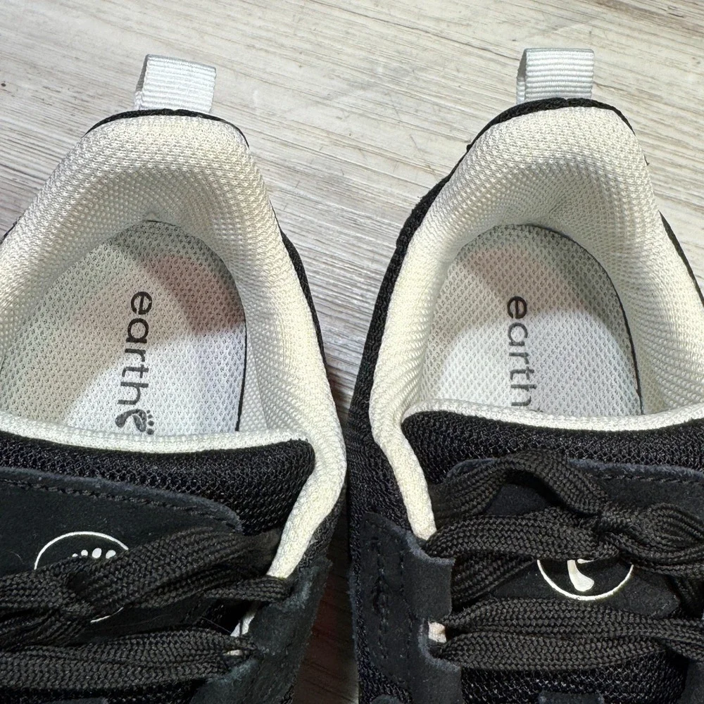 Earthing Sedona Shoes Mens Size 9 Black Athletic Cushioned Sneakers 9MESDNB1‎